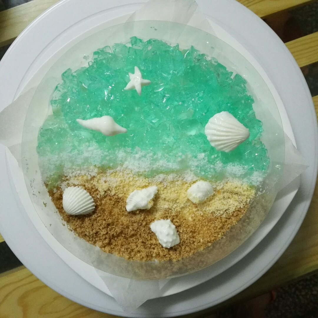 海洋酸奶慕斯蛋糕