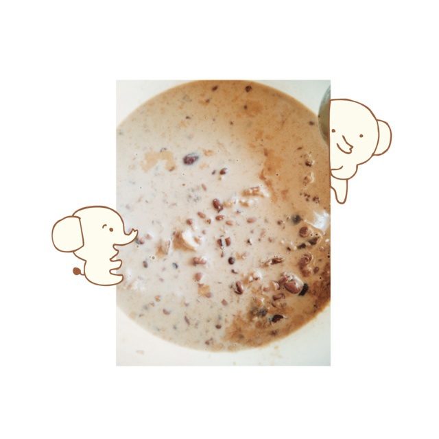 冰镇红豆牛奶汤