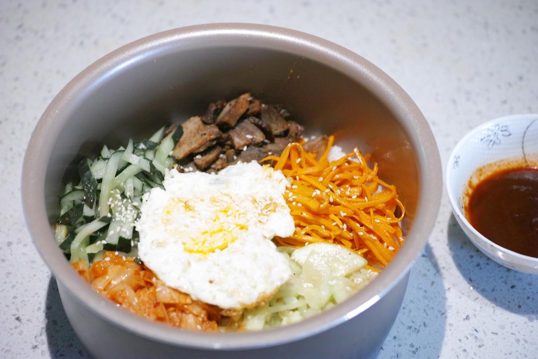 不用石锅的韩式拌饭
