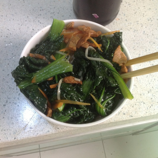 香辣榨菜肉丝面