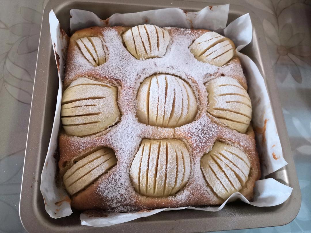 德国传统苹果蛋糕🍎简单的做法竟如此美味‼️