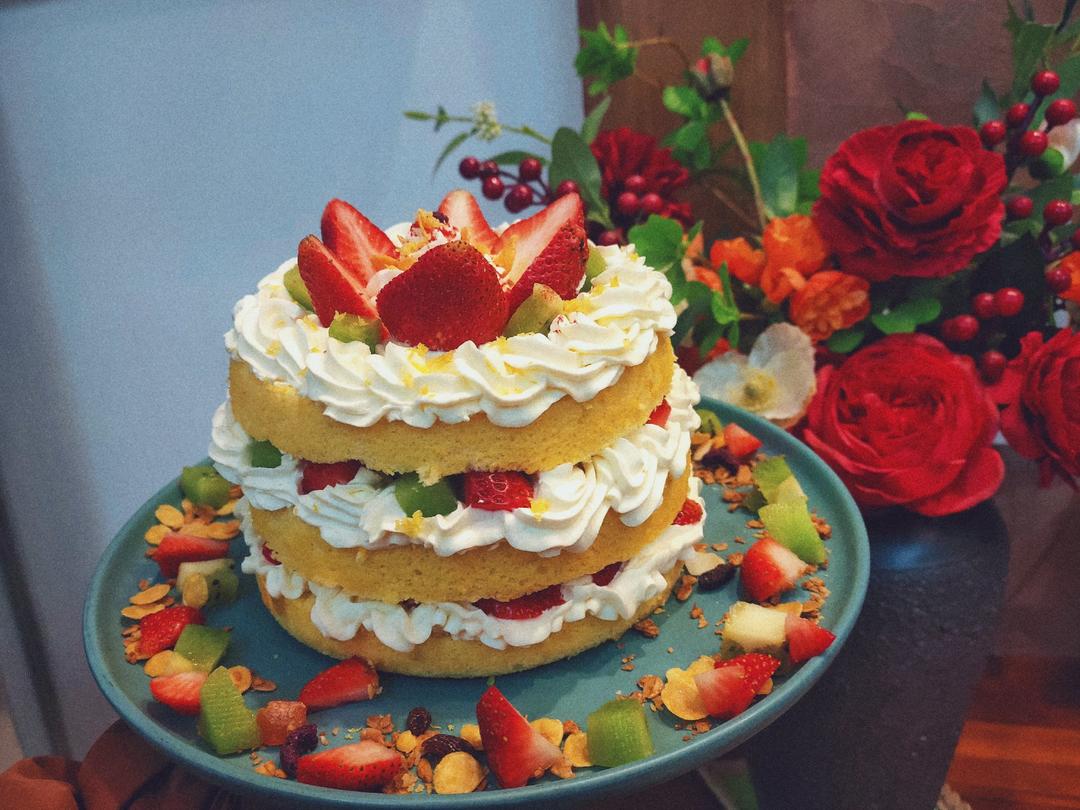 6寸基础戚风（蛋糕胚）