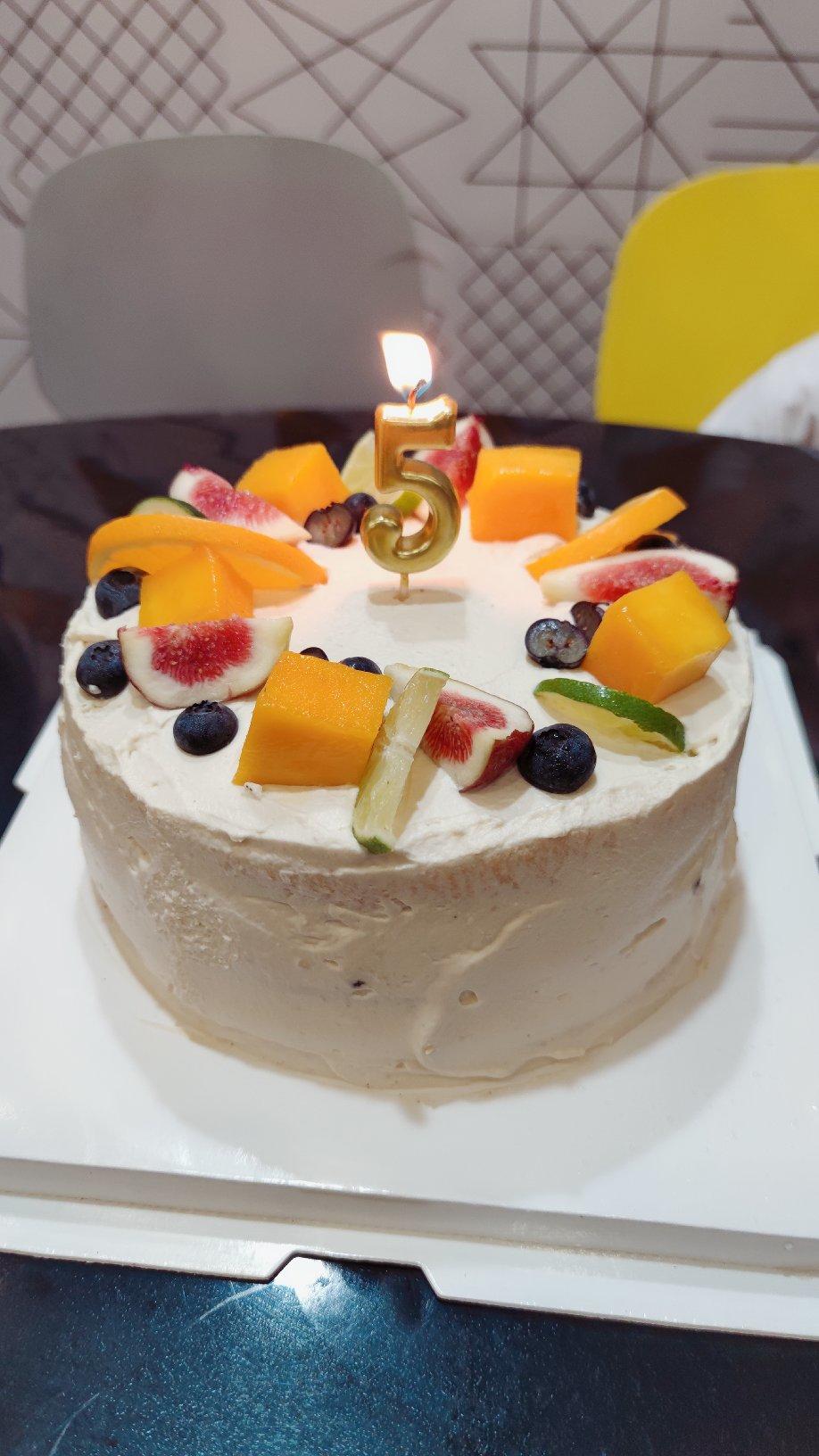 8寸戚风蛋糕，蛋糕坯