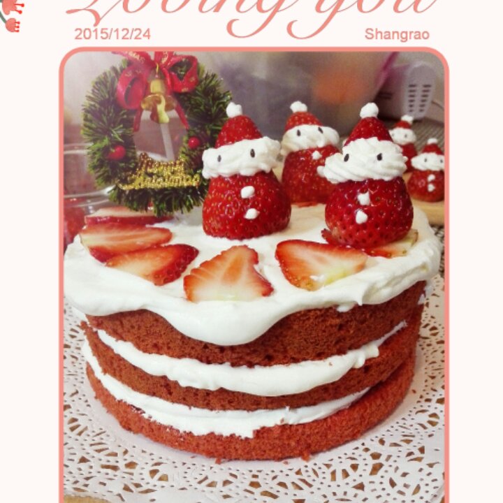 草莓圣诞老人、圣诞雪人