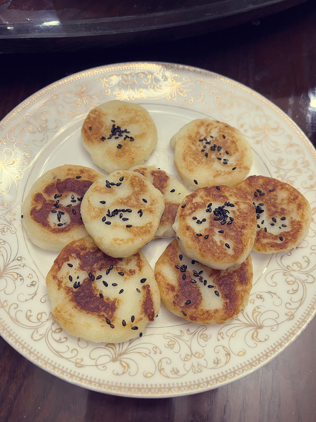 山药苹果饼