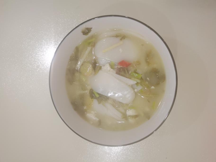 嵊县小吃：豆腐年糕