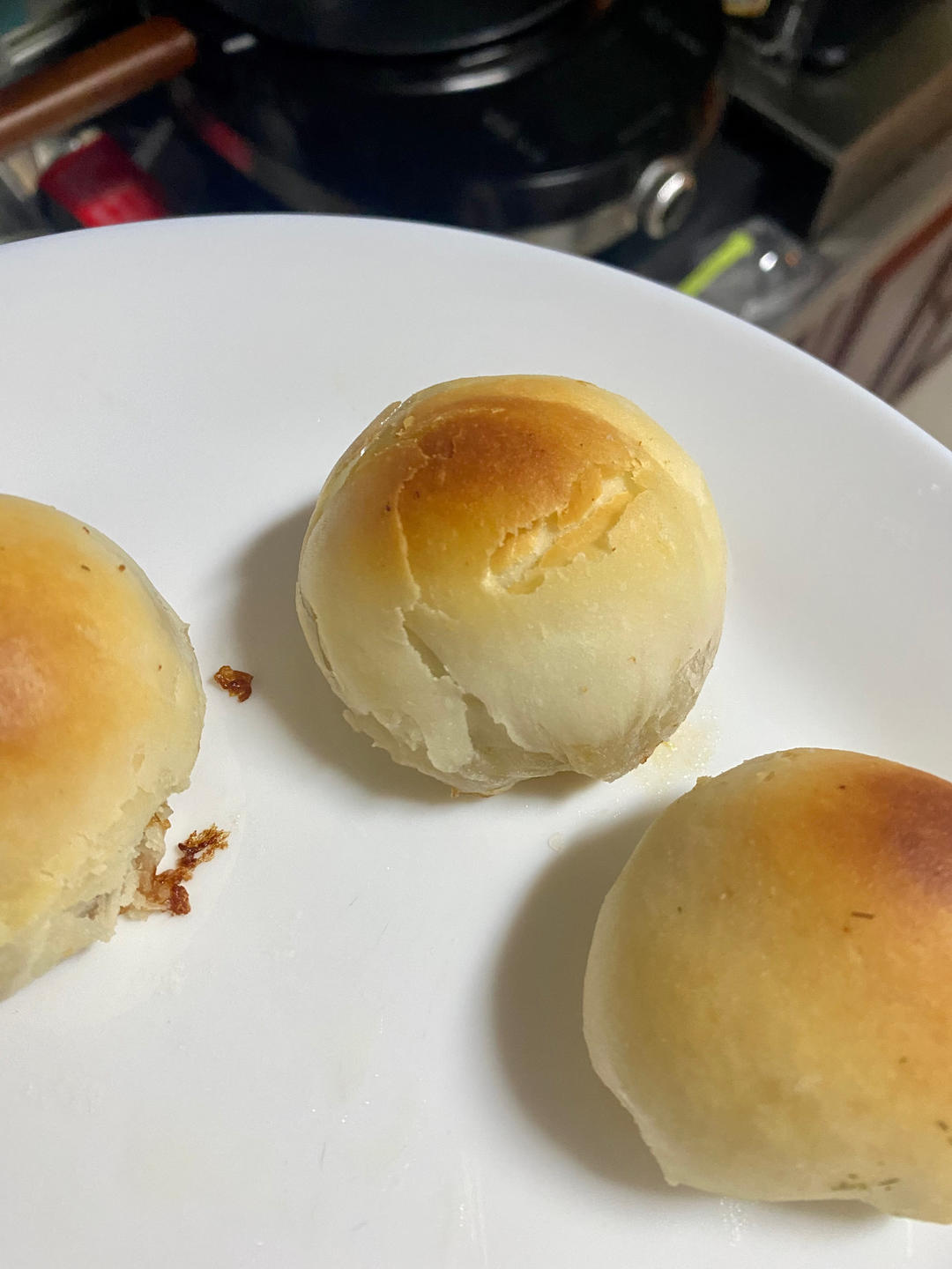 比龙华寺好吃的苔条月饼！