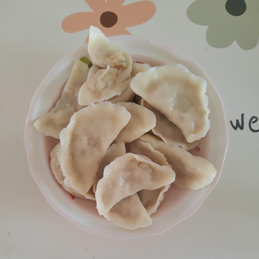 纯白菜素馅水饺