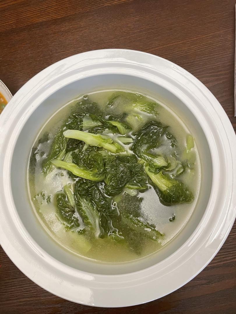 水煮白菜苔
