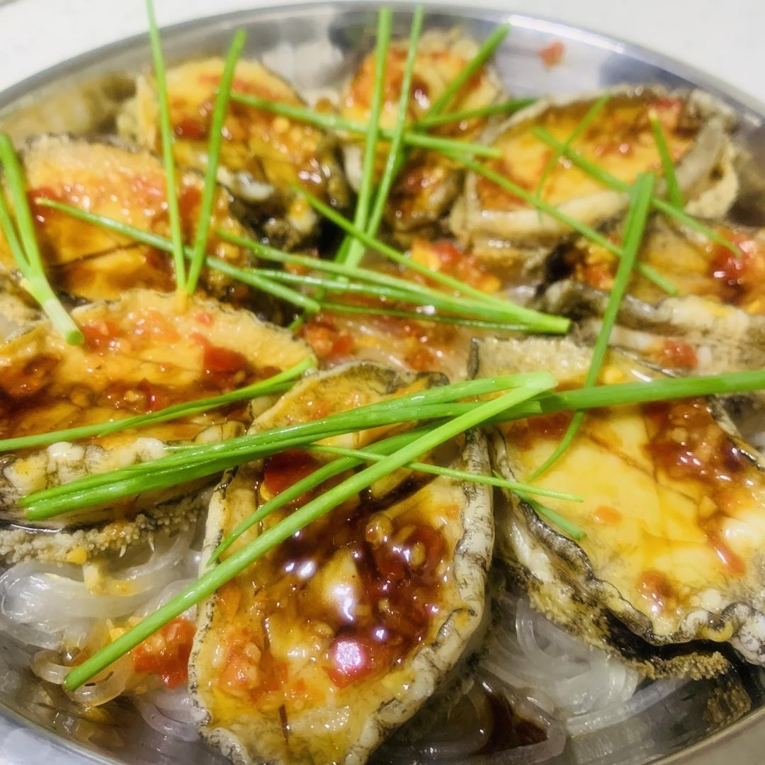 清蒸粉丝鲍鱼