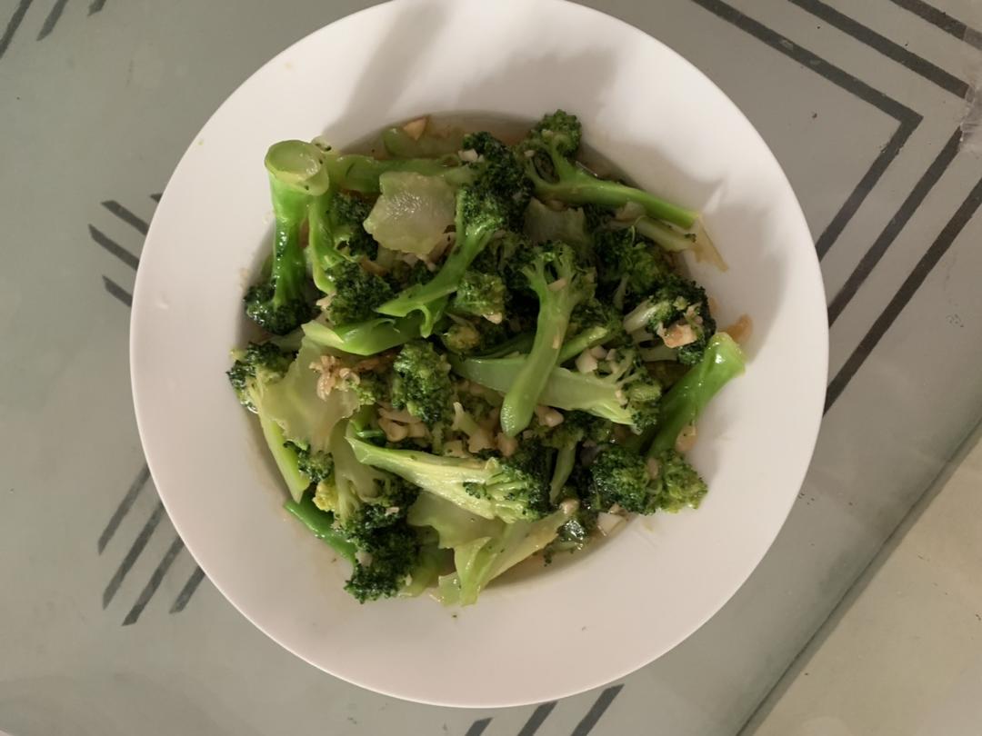 蚝油蒜蓉西兰花
