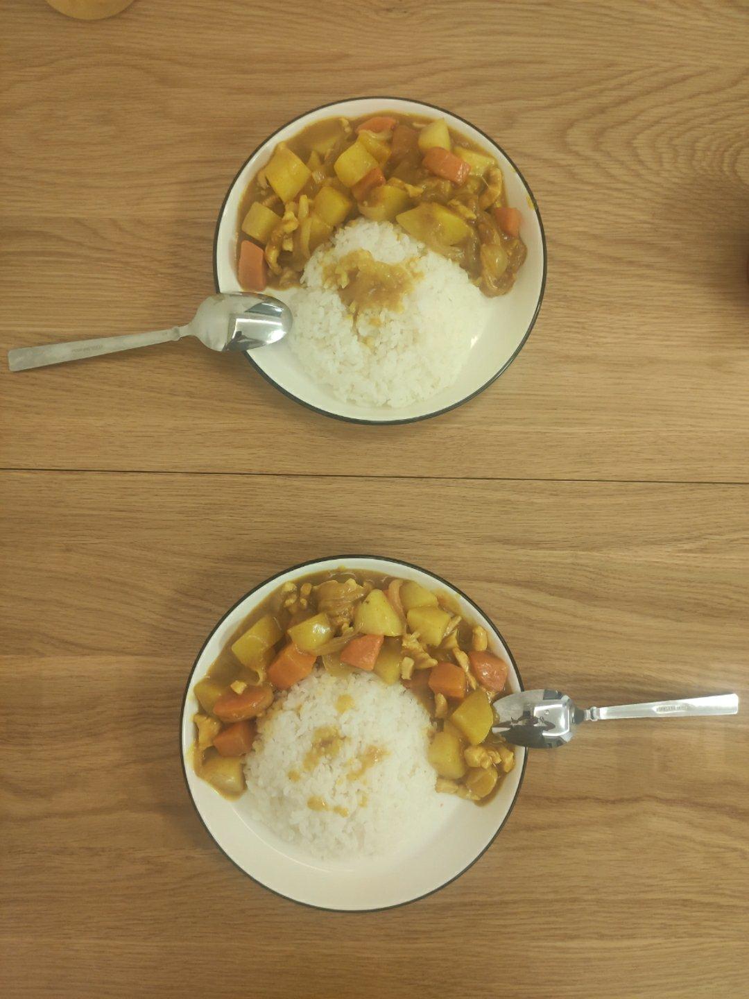 鸡肉咖喱饭