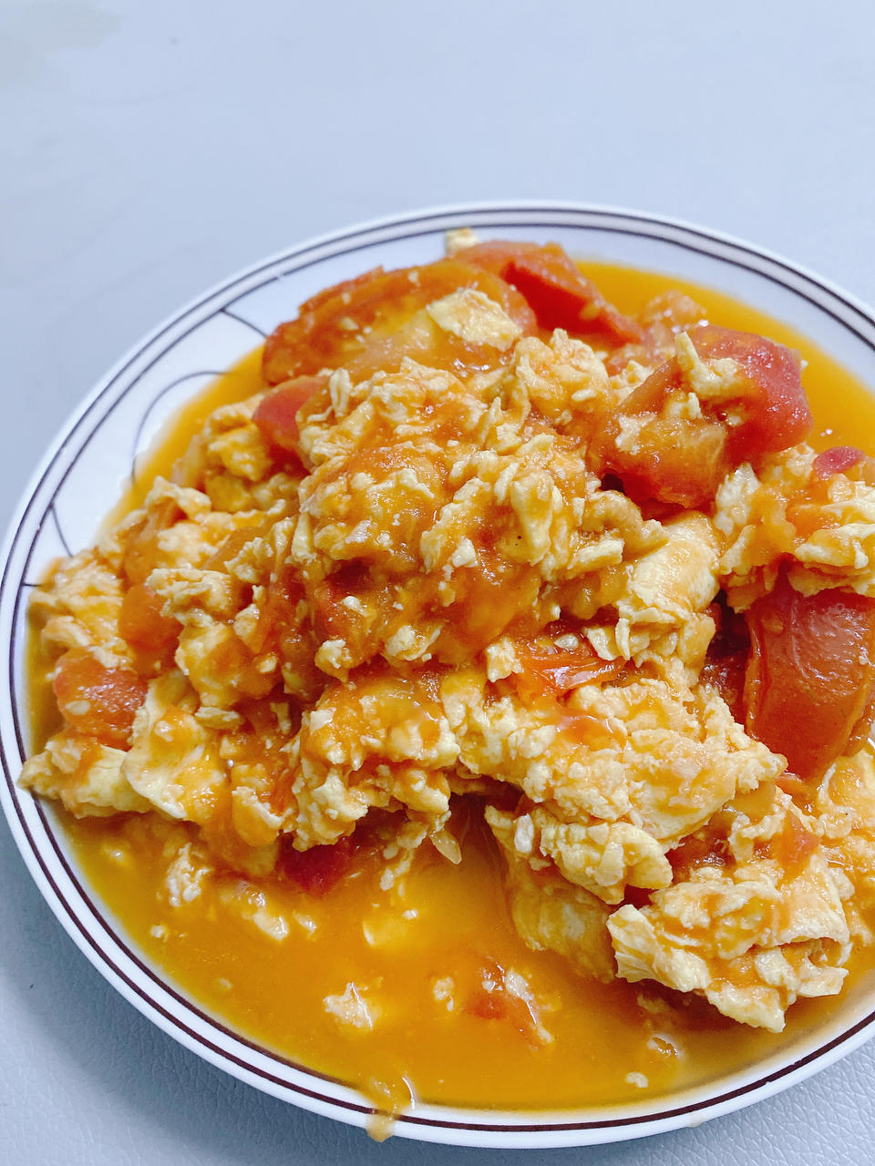 这么做番茄炒蛋好嫩啊！