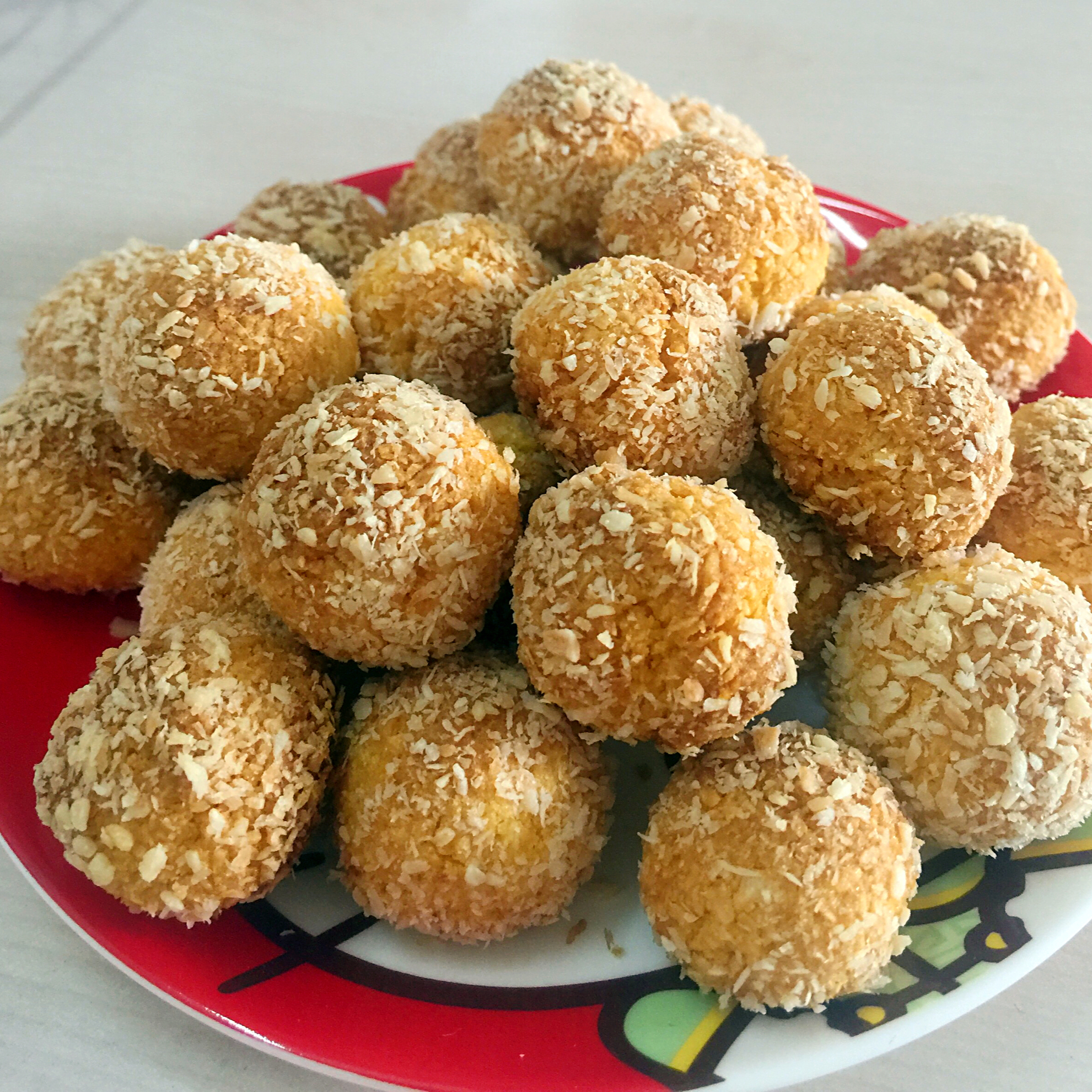 黄金椰蓉球（新手入门零失败）