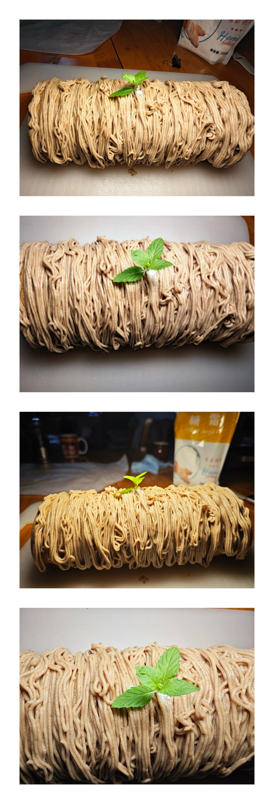 伯爵红茶栗子奶油蛋糕
