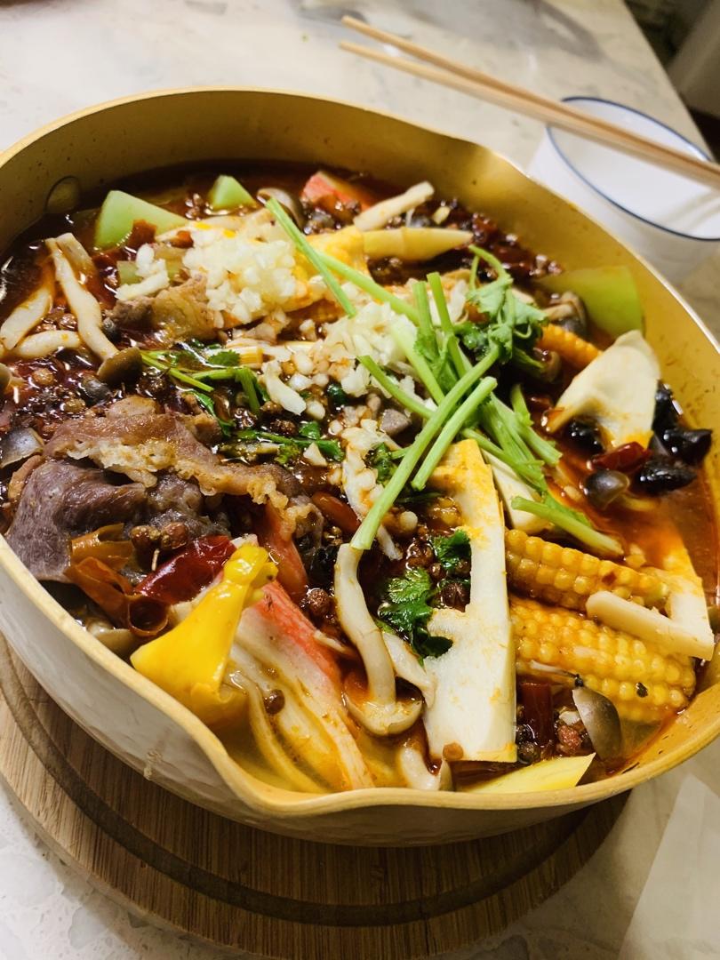 超下饭的冒菜（火锅底料版）