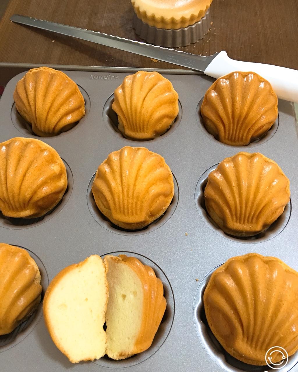 无油版脆皮小蛋糕，一口咬下去，尽然~~~