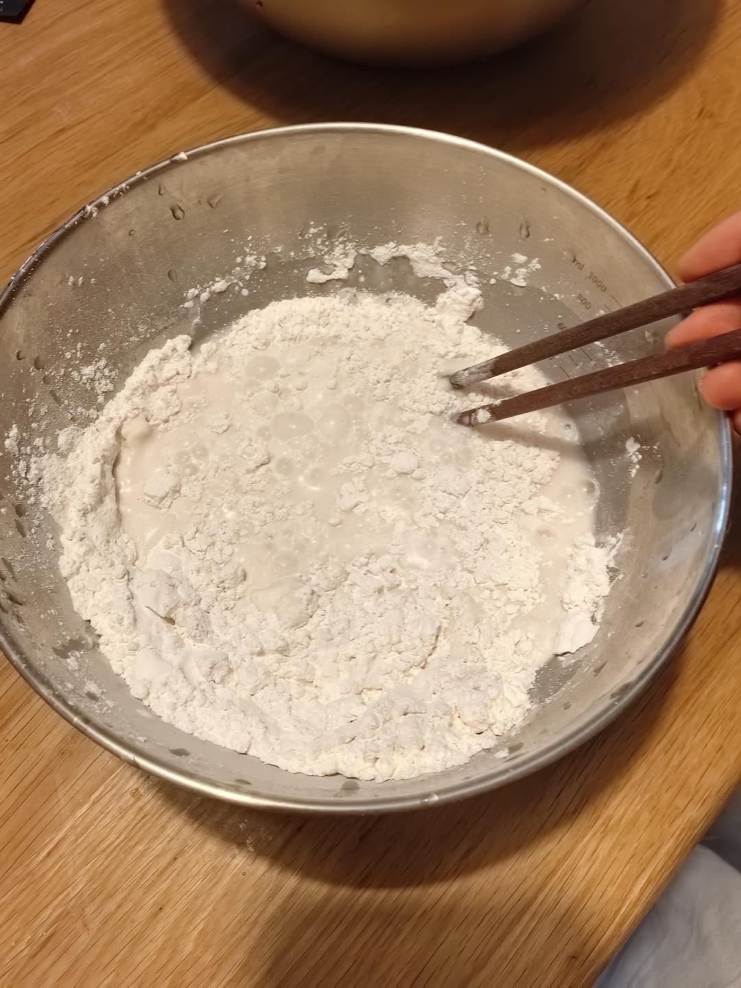 纯奶手撕吐司的做法 步骤1