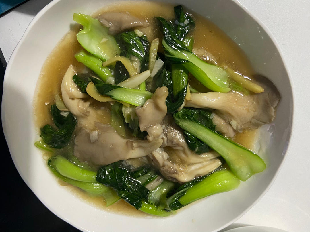 香菇油菜（简单快手）