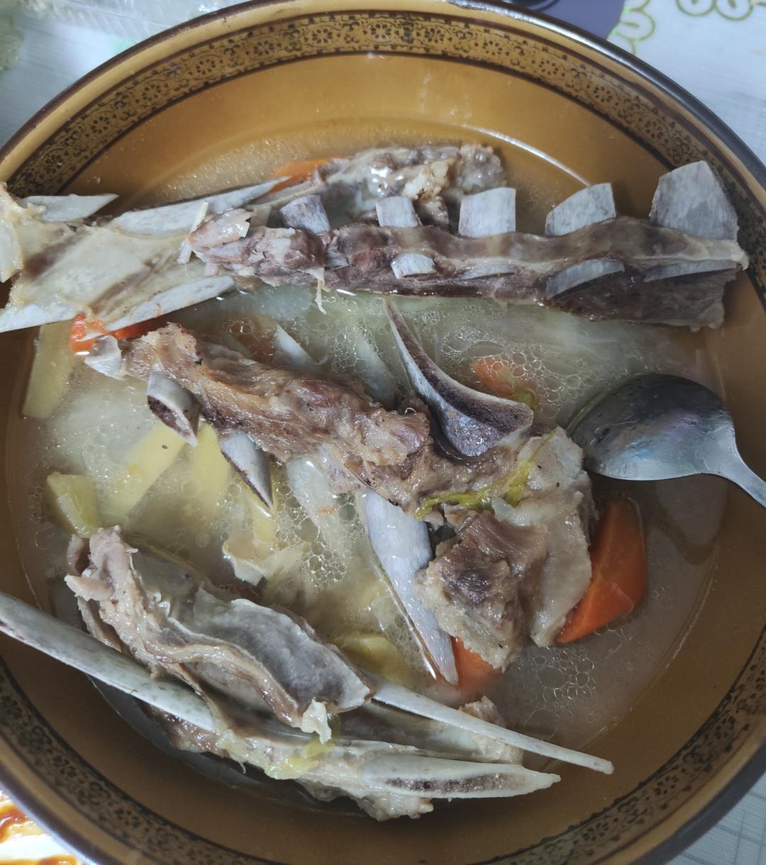 高压锅清炖羊肉