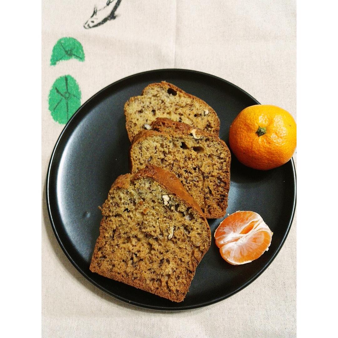 星巴克香蕉核桃蛋糕（Banana loaf）