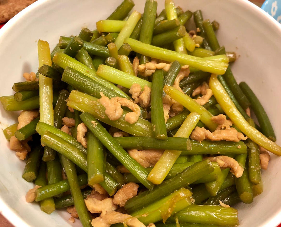 蒜薹炒肉