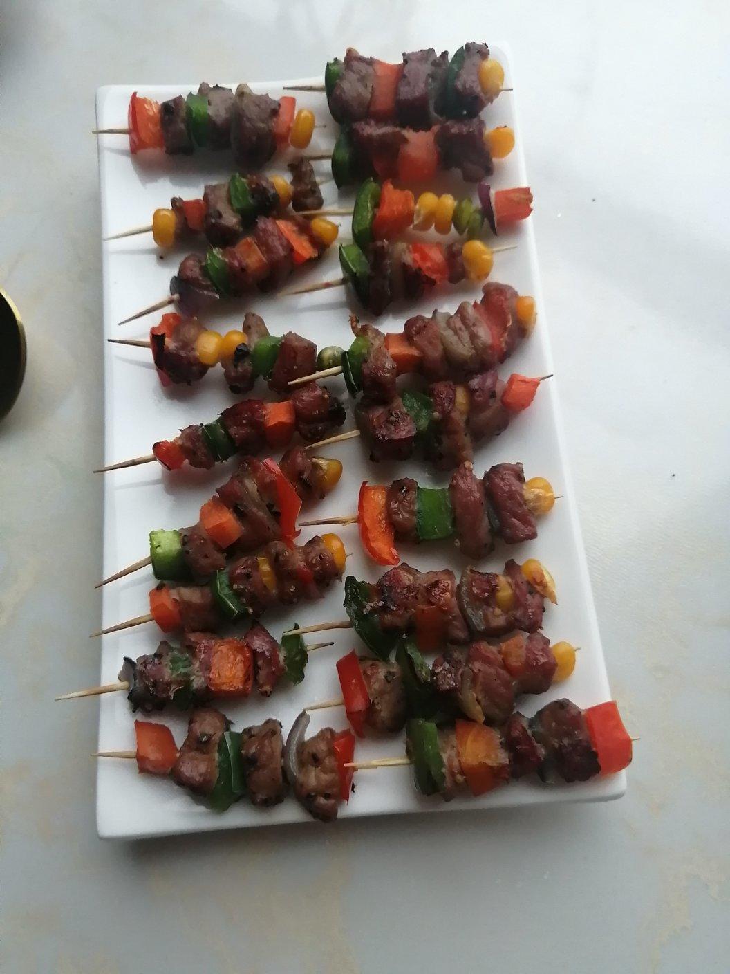 烤牛排串