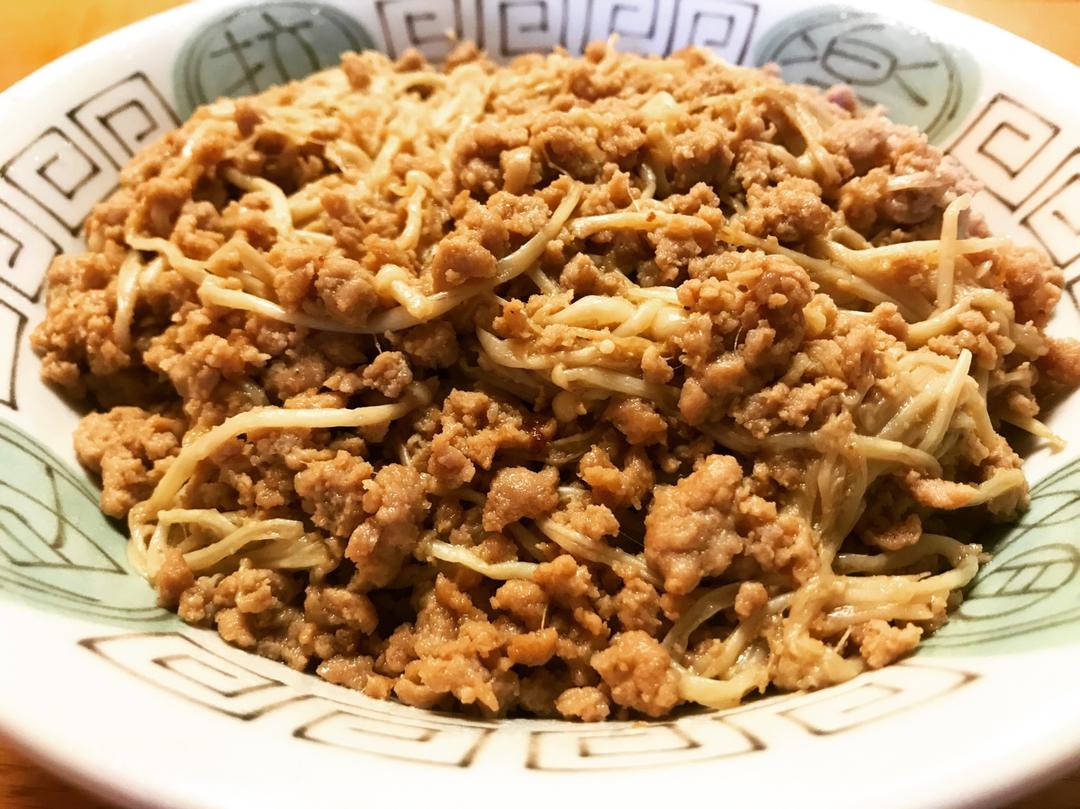 肉末金针菇