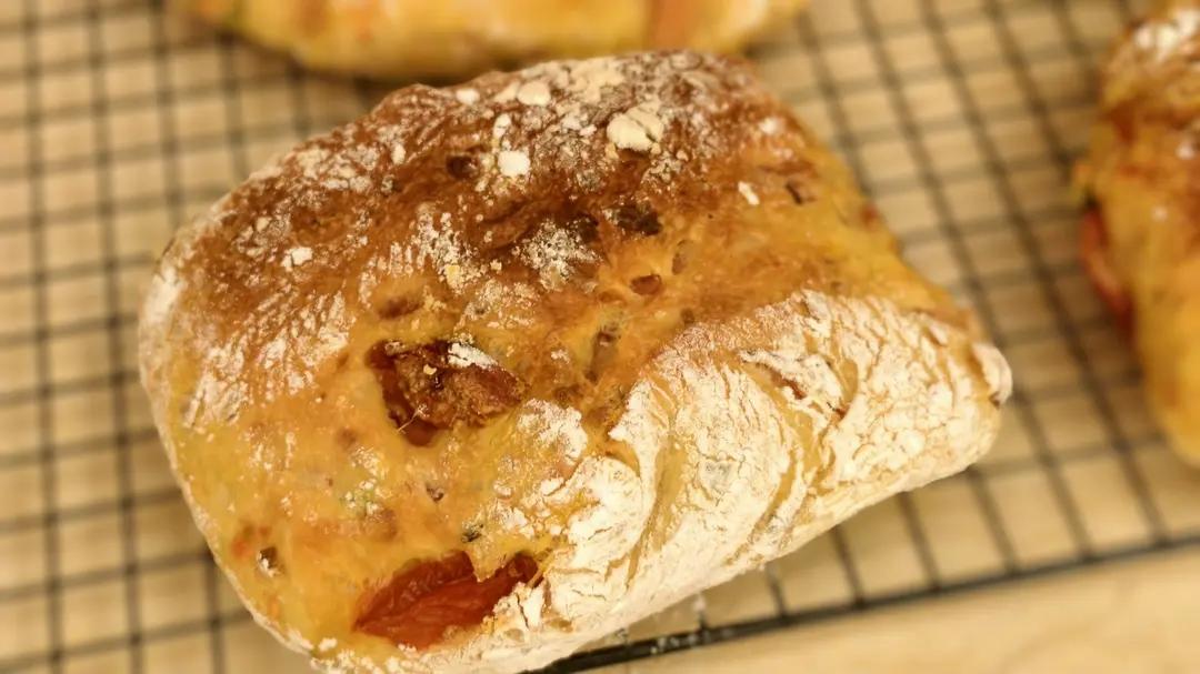 【ciabatta】家庭版恰巴塔，软乎乎的拖鞋面包