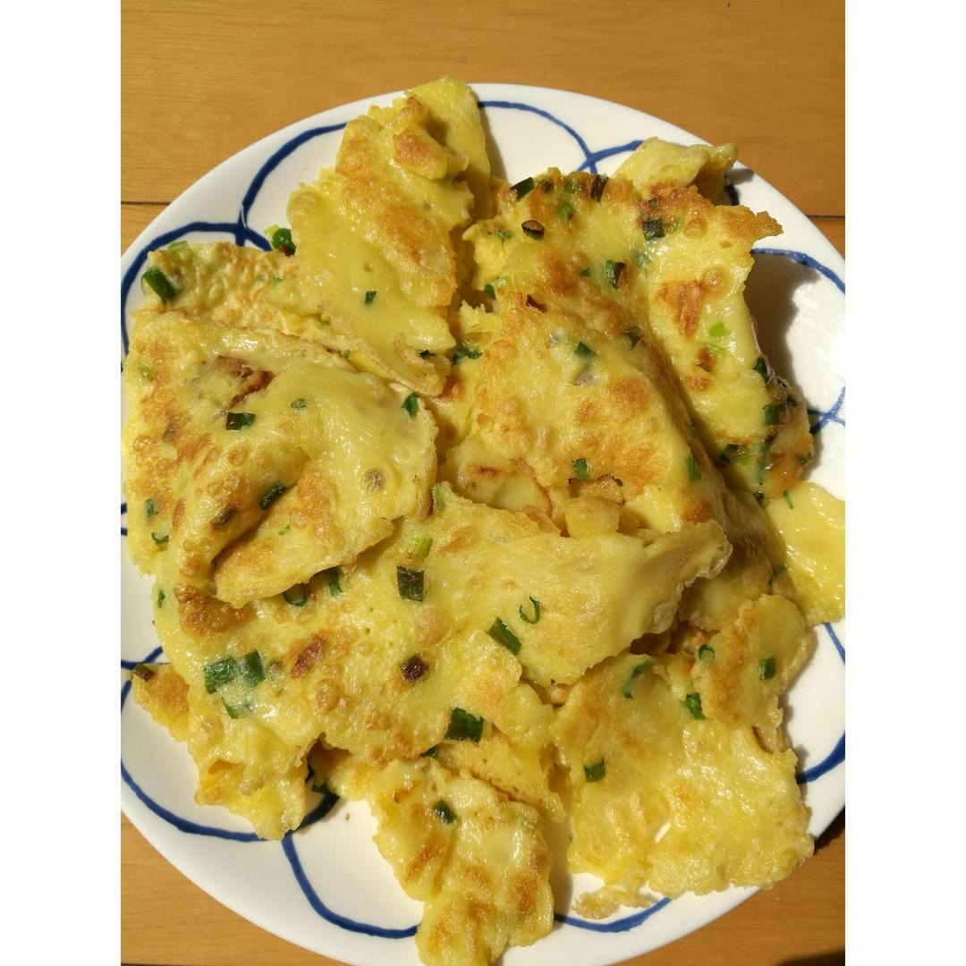 10分钟快手早餐~葱香蛋煎饼