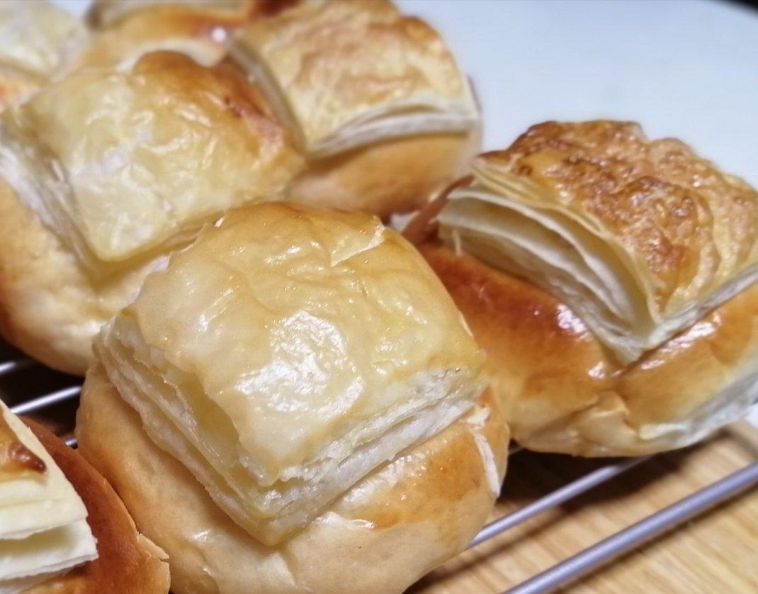 xianyao做的法式千层酥皮餐包