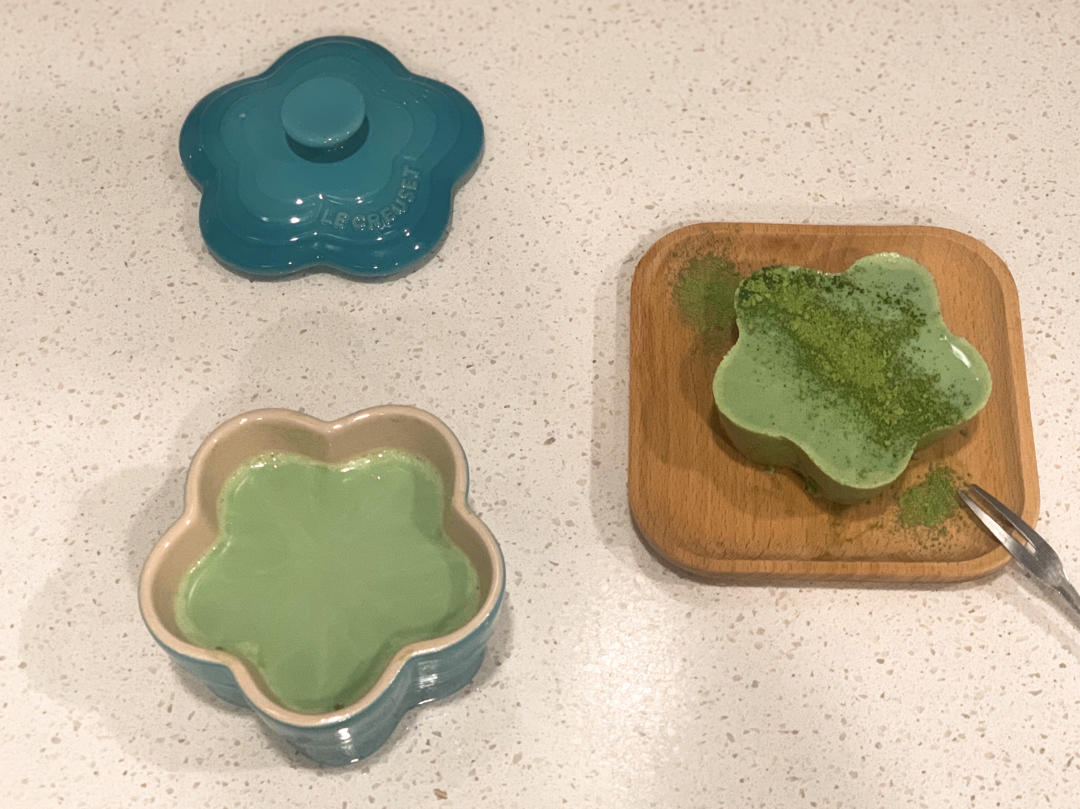 Q嫩弹滑的抹茶布丁