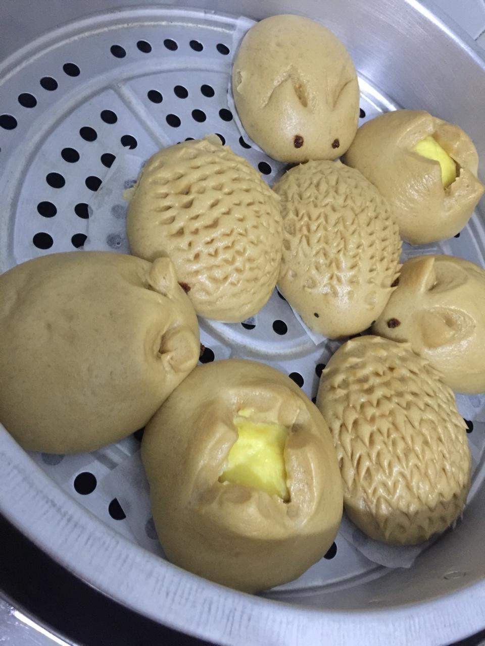 有着面包口感的红糖馒头（一次发酵）