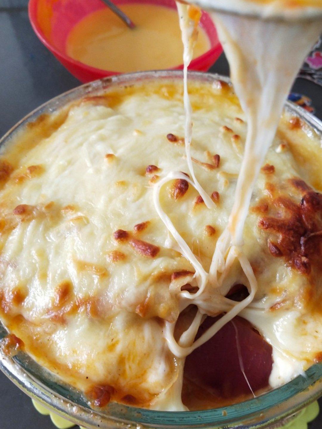 番茄鸡肉浓情焗饭【两人份】
