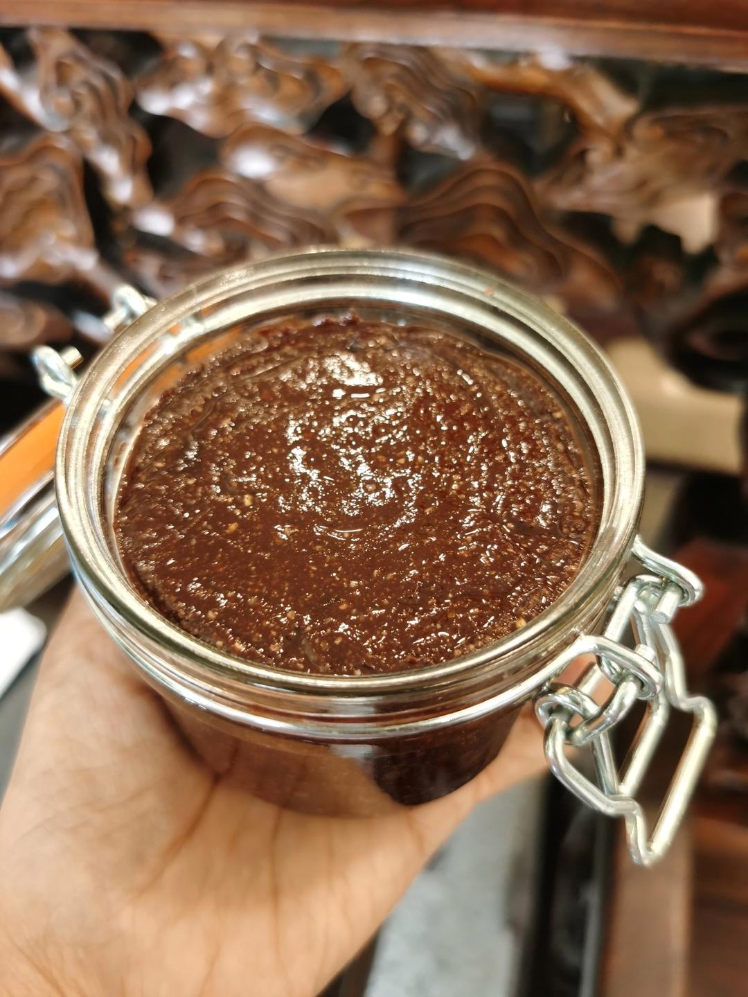 无糖低脂超美味的干果巧克力酱，仅需10分钟吃半年！