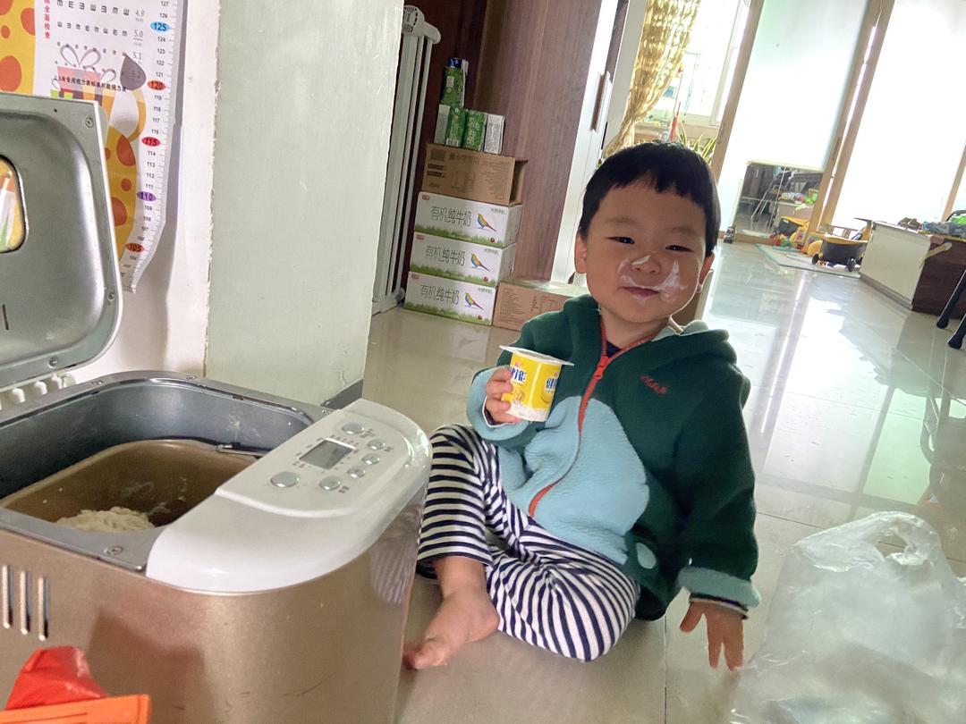 纯奶手撕吐司的做法 步骤1