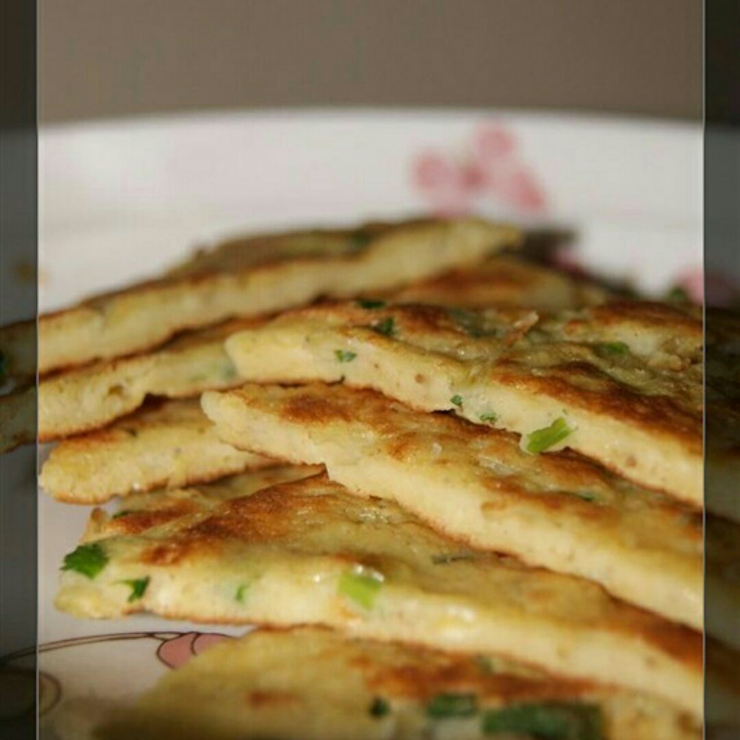 葱花鸡蛋饼