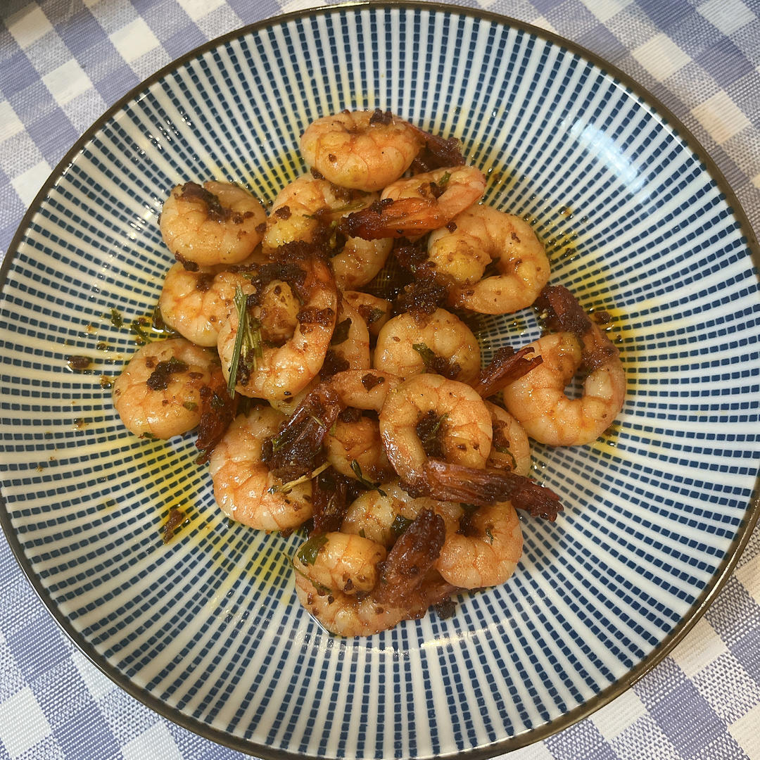 Tapas西班牙蒜辣虾