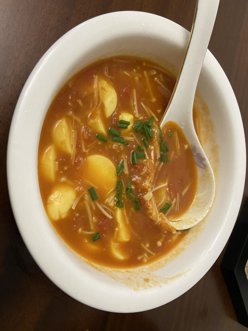 金针菇烧日本豆腐
