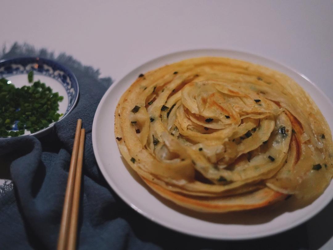 葱香四溢手抓饼