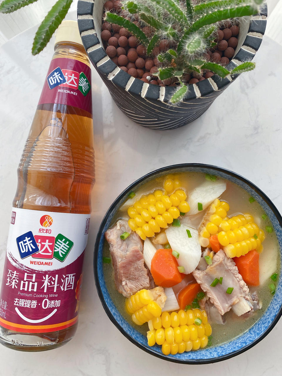 玉米山药排骨汤