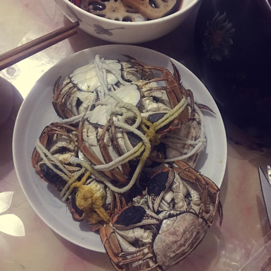 清蒸大闸蟹
