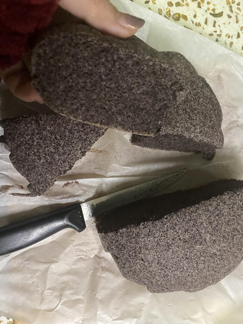 零难度 健康美味的黑米糕（简单好做）