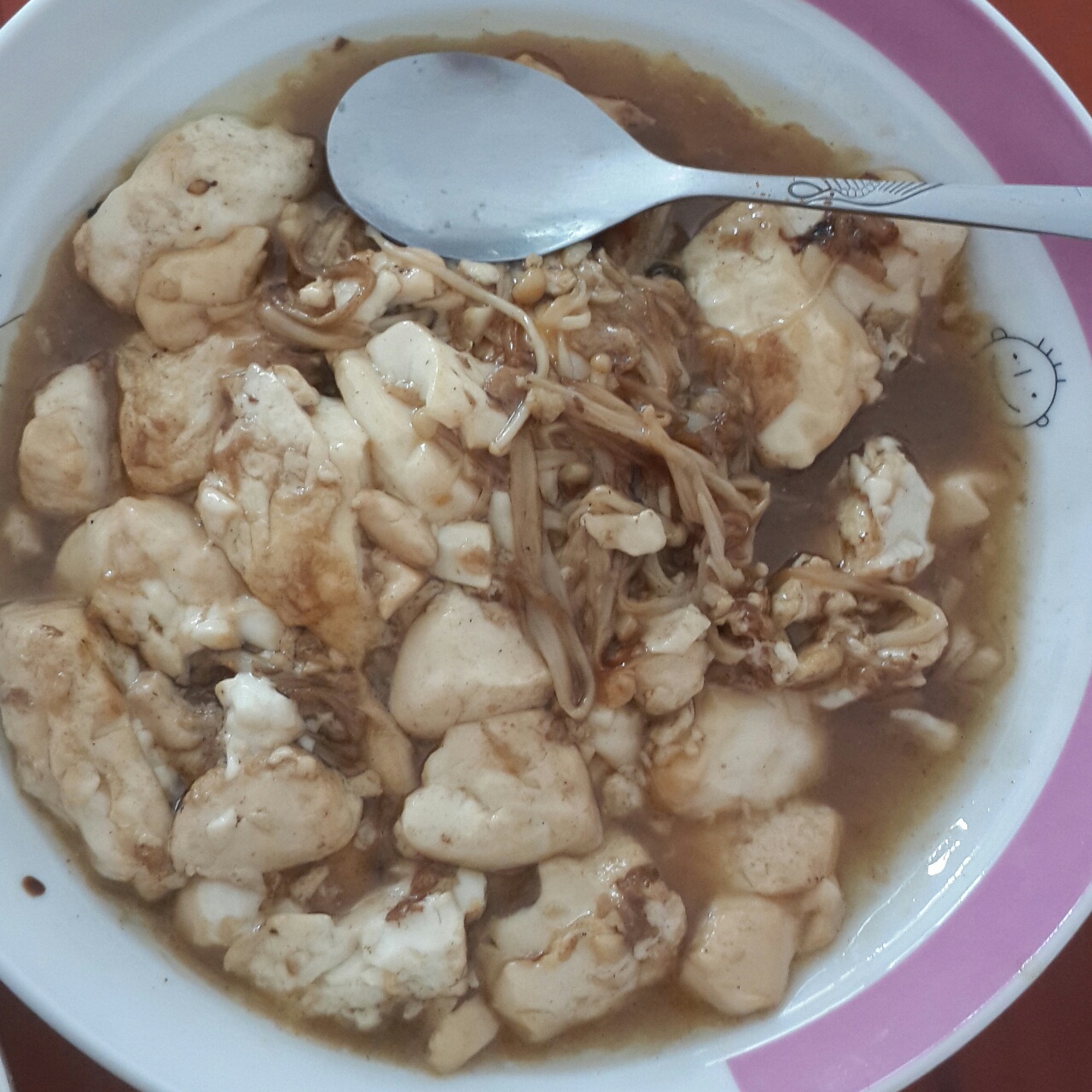 超级下饭菜--金针菇日本豆腐