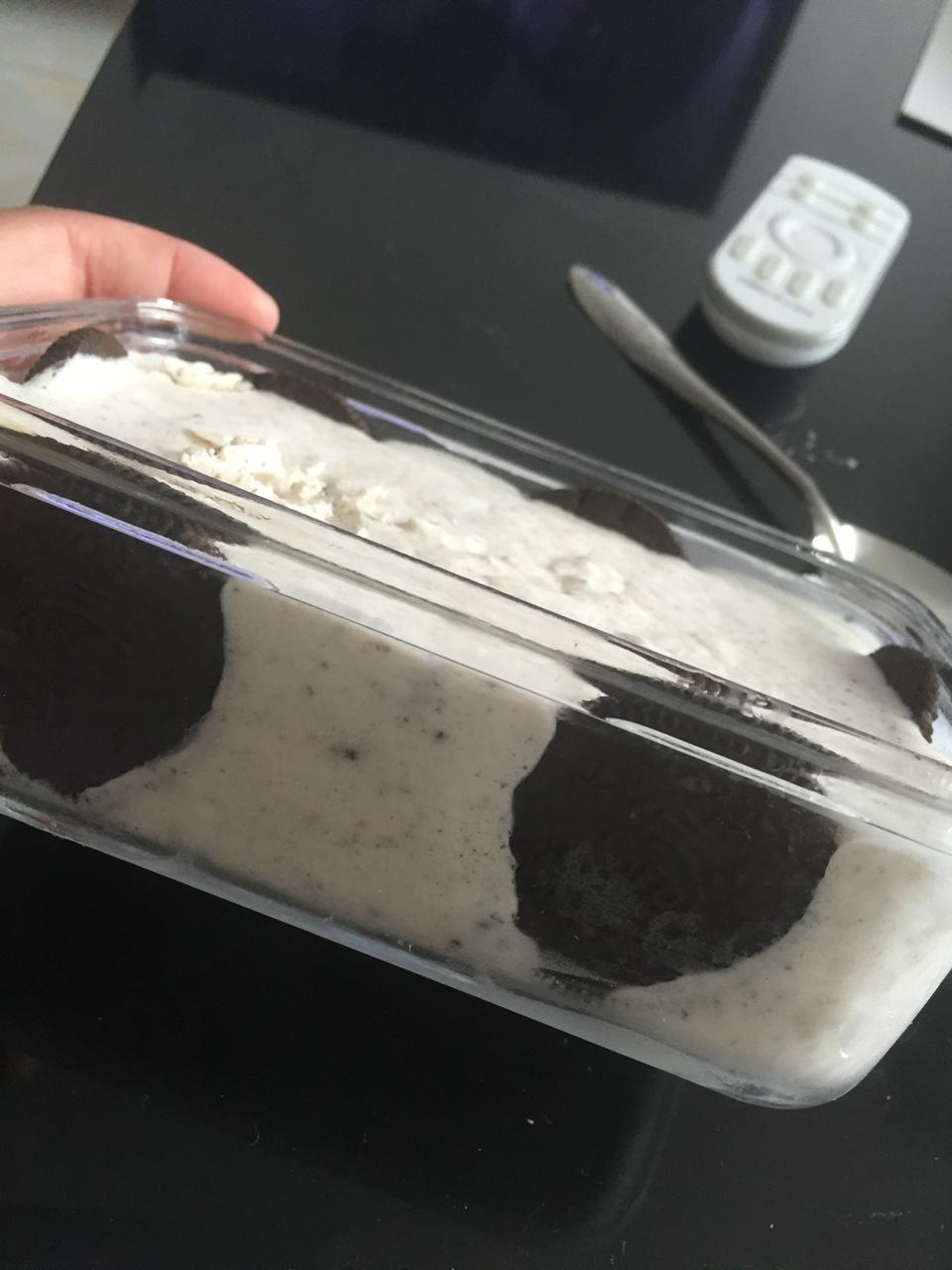 牛奶奥利奥冰淇淋