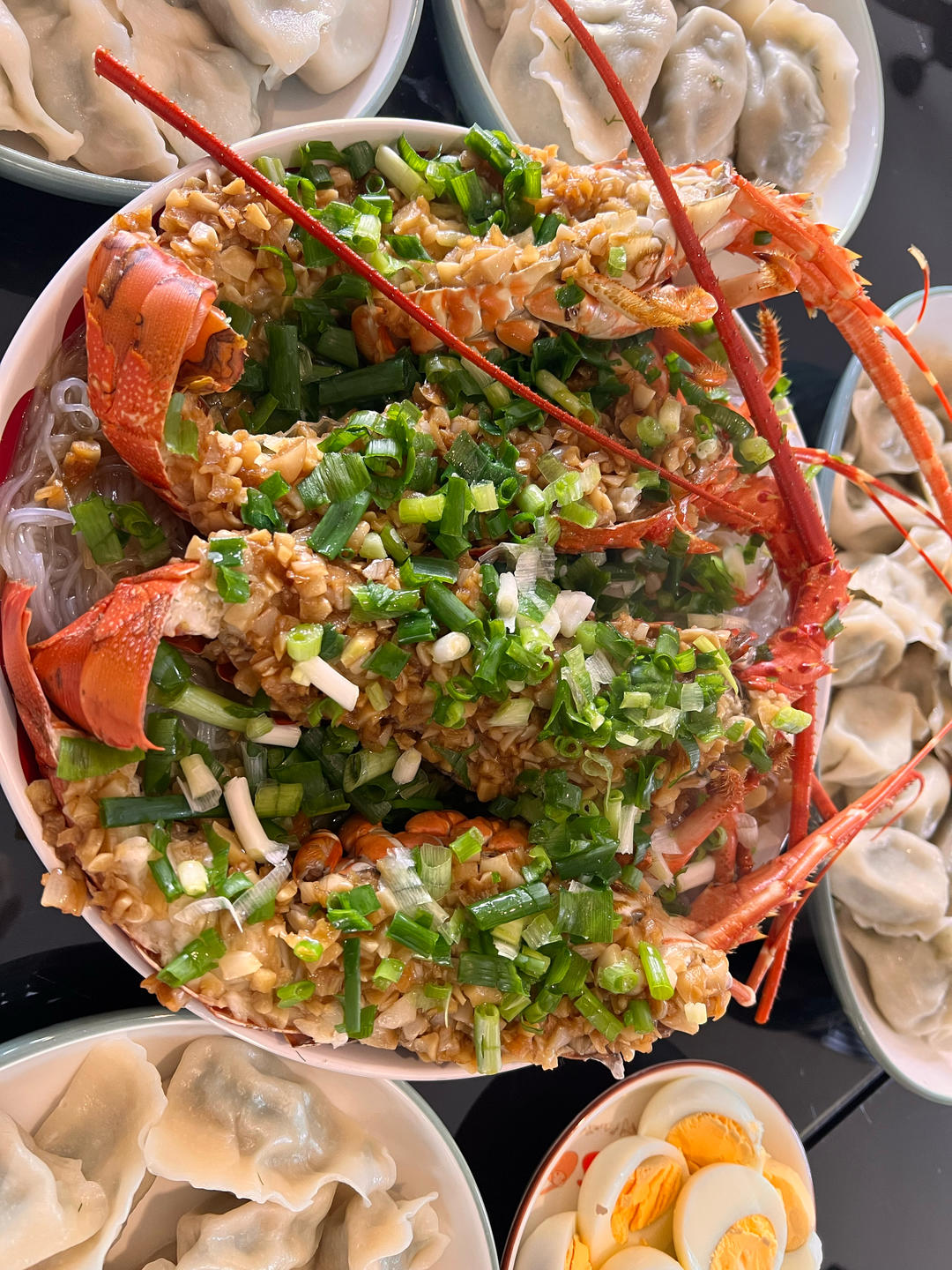 蒜蓉粉丝蒸龙虾（小青龙）