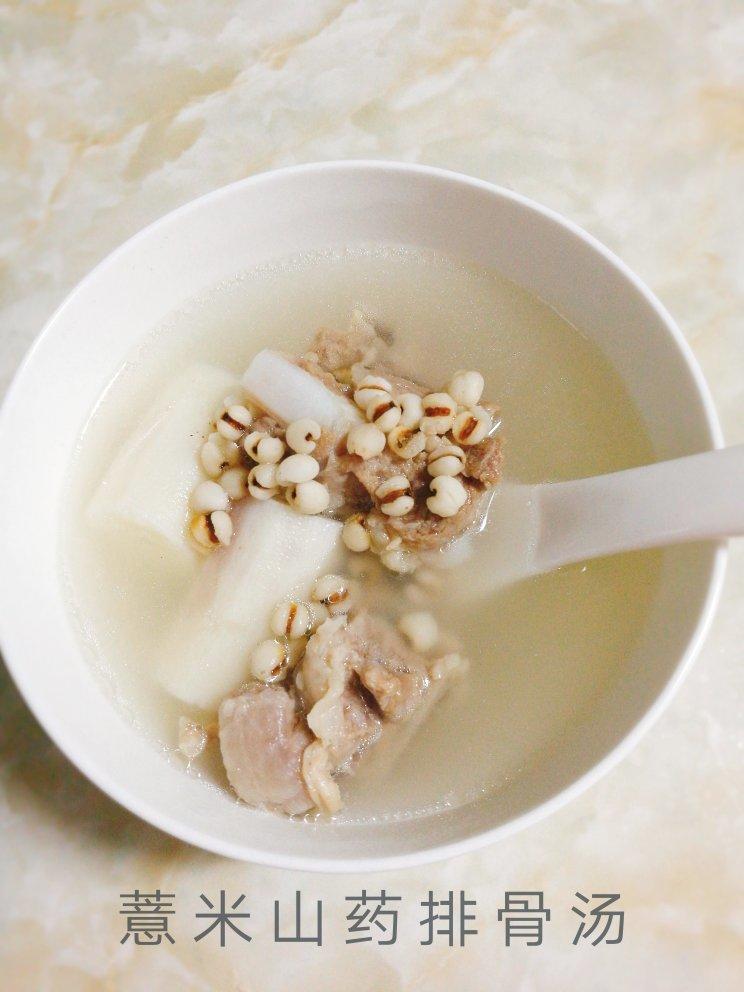 嫩芽小蜗牛做的山药薏米排骨汤