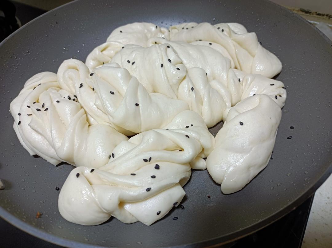 一定要做！—煎卷子【生煎花卷】