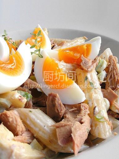 金枪鱼意粉沙拉的做法