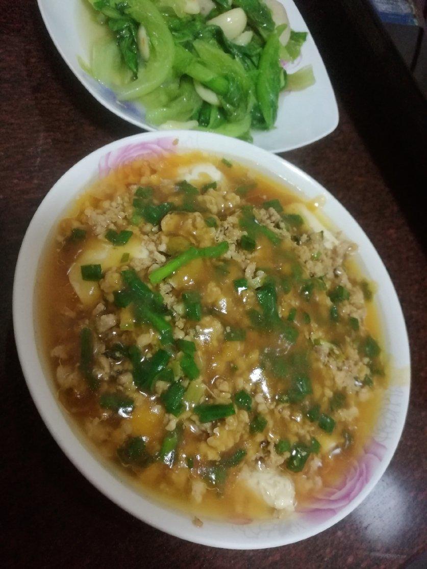 肉末蒸豆腐